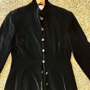 Rena Rowan Vintage Velvet Opera Coat